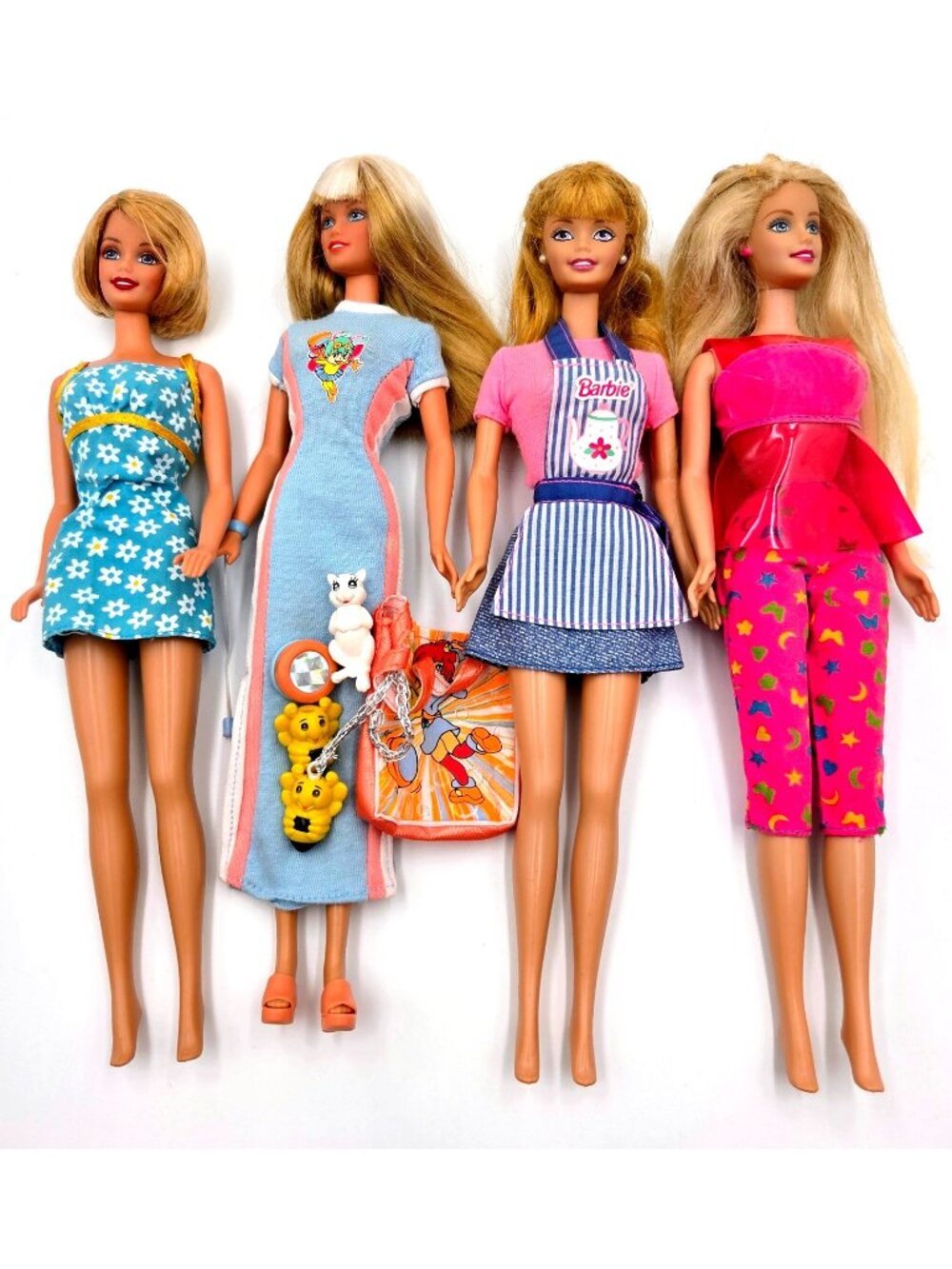 Barbie Doll Lot Riveria YoYo Sweet Treats Sit In Style Mattel 4 Dolls Read